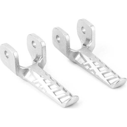 1Pair Motorcycle Rear Foot Pegs Footrest Plate for Honda XR250 XR400 XR600 Placement of Motorcycle Rear made of Aluminum