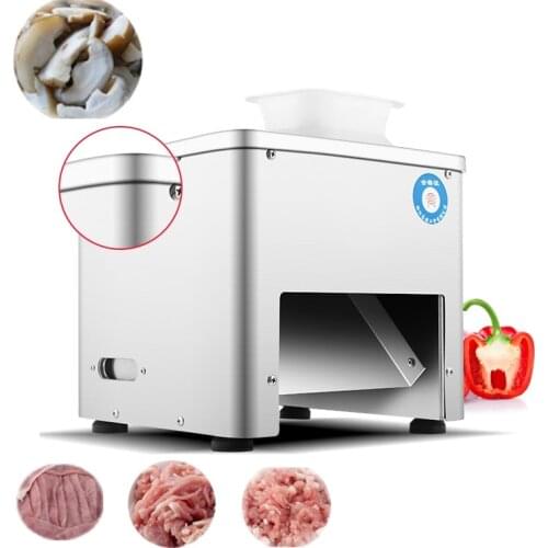 110V 220V Automatic Electric Meat Vegetable Cutting Grinder Machine Meat Slicer Meat Cutter Block Meat Slicing shredding Machine