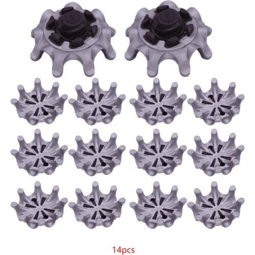 14pcs Golf Shoes Pins Training Shoes Fast Twist Shoe Spikes Golf Sneaker Cleats Accessories