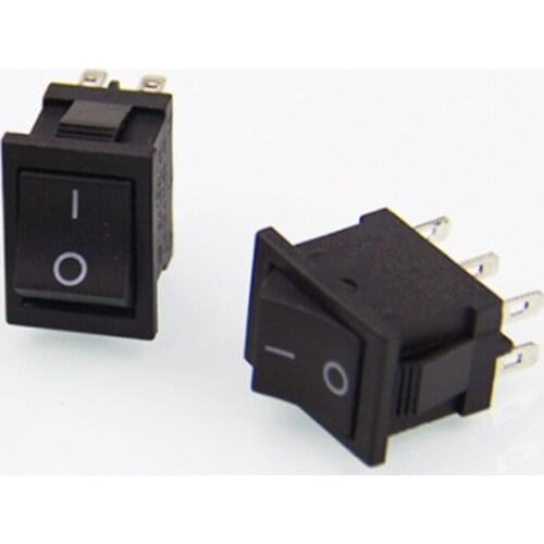 200pcs 10*15mm KCD11 3A/250V 2Pin ON/OFF red Mini Boat Rocker Switch Car Truck Dash Dashboard RV ATV Push Button Rocker Switch