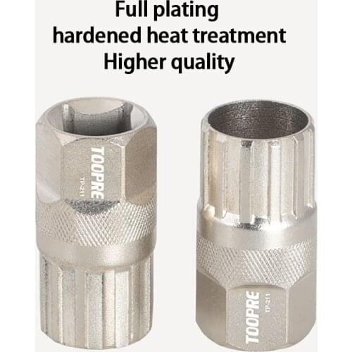 MTB Bike Accessories Bicycle Repair Tools Lockring Sleeve Cassette Flywheel Removal Freewheel Remover Repair Tools Dropshipping