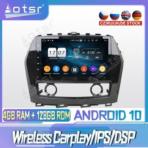 Android10 PX6 128G For NISSAN Maxima 2015 - 2016 Car DVD GPS Navigation Auto Radio Stereo Video Multimedia Player HeadUnit 2din