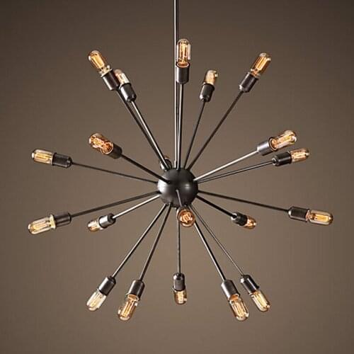 Shipping light lamp holder bulb socket Restaurant satellite industry classic IRON LOFT pendant lamp vintage pendant light