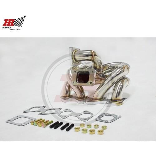 HP RACING 38mm Stainless Steel T3 Turbo Manifold For MK1 16V 1.8L 2.0L