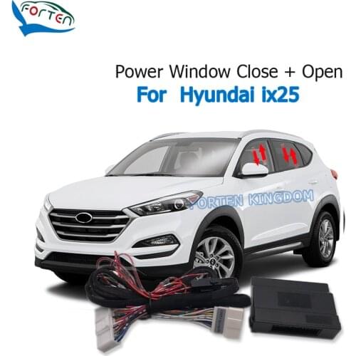 Forten Kingdom Car Auto Intelligent Power Windows Closer&Open Kit Module For Hyundai ix25 Left Hand Drive