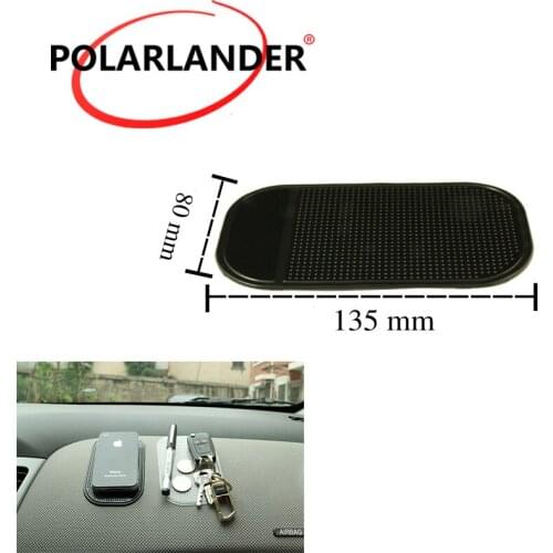 New Arrival Automobile interior Car black Anti-skid Pads Holds Objects on DashSkid Proof Mat for Cell Phone and coins