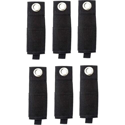 6PCS Upgrade Extension Cord Organizer Hook and Loop Heavy-Duty Straps Cord Wrap Keeper Cable Straps for Garage Storage