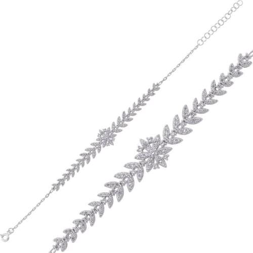 Original 925 sterling Silver Snowflake Wristband for Women , Stylish, Aesthetic and Flashy, Bracelet Types for Women