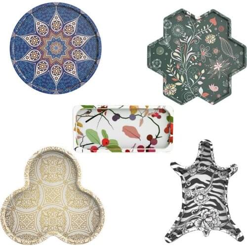 Rectangle Coaster Large Silicone Mold For DIY Making Tools Crystal Epoxy Tabletop Coaster Mold For Family Gathering Party