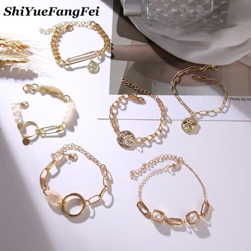 Shiyuefangfei Golden Bracelets
