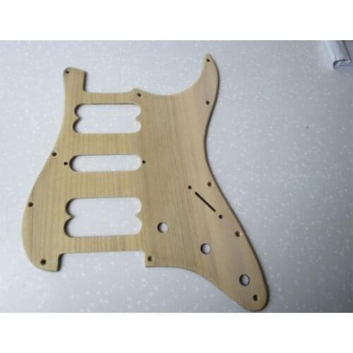 PCS hand made Solid wood STRAT GUITAR HSH Pickguard #1648