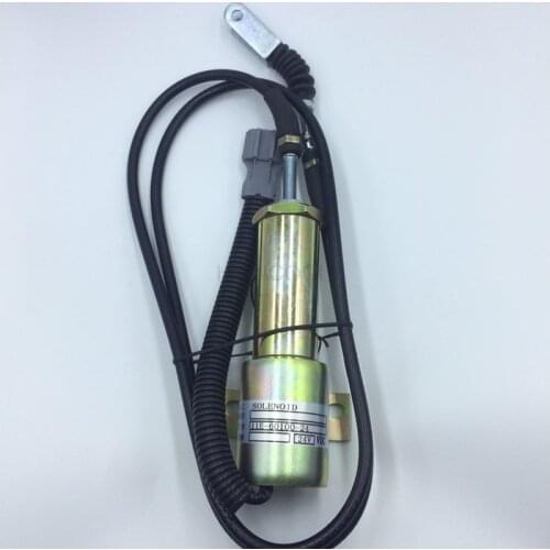 FOR Hyundai R210 DH220-5 11E1-60100-24 Excavator parts flameout solenoid valve flameout switch high quality accessories