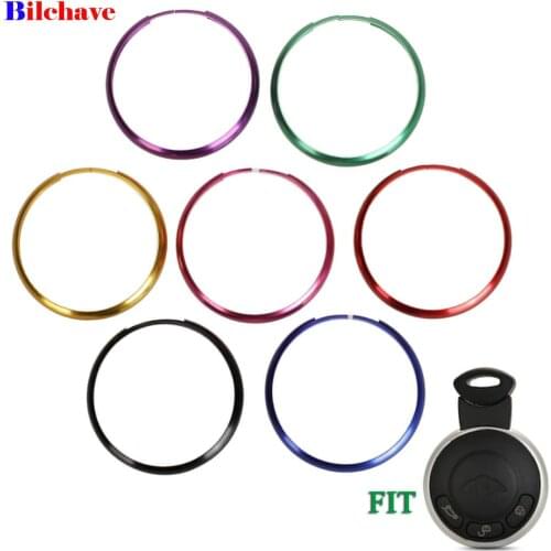 Bilchave 10pcs For BMW Mini Cooper JCW R55 R56 R57 R58 R59 R60 R61 FOB Key RingsTrinket Car Key Rings