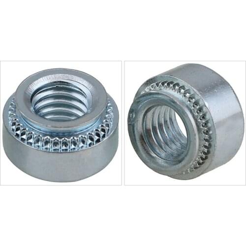 100pcs M3-2 M4-1 M4-2 M5-1 M5-2 M6-1 M6-2 M8-1 M8-2 304 Stainless Stee Self-Clinching Inserting Nutsert Press Rivet Nut HW150