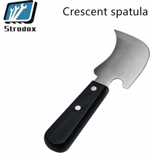 4 PCS Crescent spatula PVC plastic floor leather indoor sports floor welding tools welding wire shovel trowel