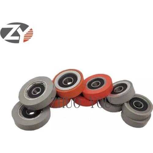 Nanxing Jidong Huali Automatic Sealer Head Tracking Wheel Anti-Collision Wheel Electronic Saw Profile Wheel Accessories