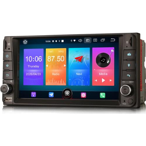7" Android 10.0 OS Car Multimedia GPS Radio Player for Toyota Land Cruiser 100 Series 1998-2007 Avanza 2003-2010 RunX 2003-2006