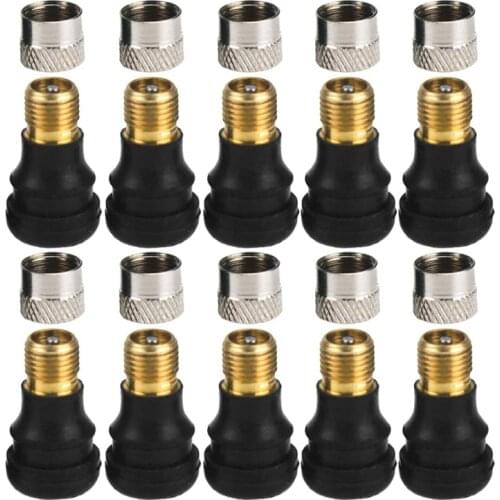 10Pcs Electric Scooter Tubeless Tire Vacuum Valve Wheel Gas Valve for Xiaomi M365 Electric Scooter Accessories
