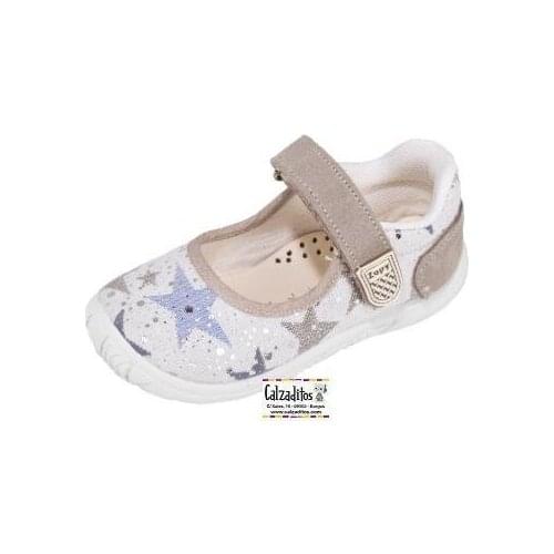 Tarpaulins with stars and velcro print, by Lonettes Zapy for girls