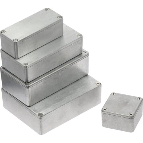 Hot Sale 1590 Series 1590A 1590B 1590BB 1590XX 1590DD Style Aluminum Case Stomp Box Effects Pedal Enclosure Guitar Effects Pedal