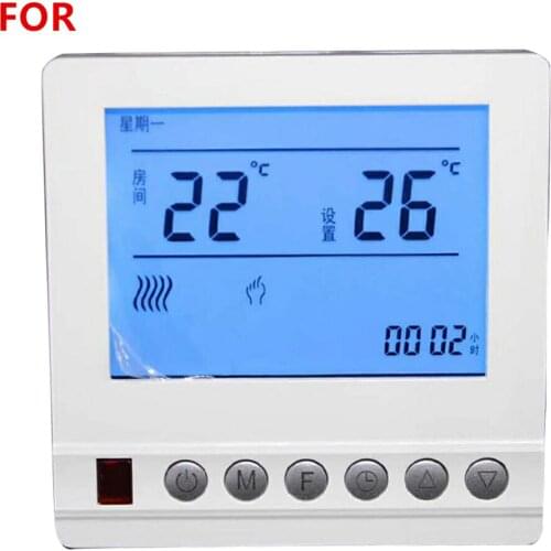 Floor Heating Temperature Controller For Water Floor Heating Dedicated Intelligent Lcd Large Screen Switch Panel