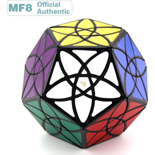 MF8 Bauhinia Megaminxeds Magic Cube 3x3 Dodecahedron Starminx Skewed Professional Speed Puzzle Educational Toys For Children