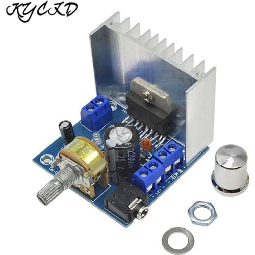 TDA7297 Digital Amplifier Board Dual-Channel 15W+15W AC/DC 12V Audio Amplifier 10-80W with Volume Control 2.0 Stereo AMP
