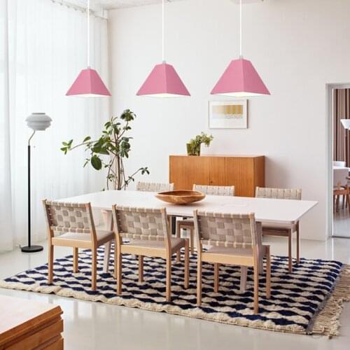 Modern LED Indoor Lamp Pendant Light Colorful Metal Cute Cartoon Lighting Bedroom Ceiling Restaurant Bar Decorated Light Fixture