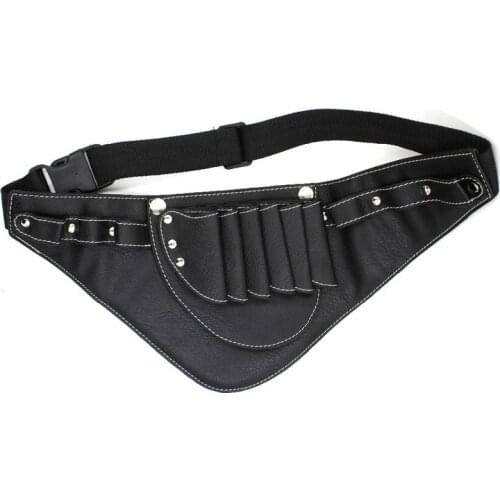 1PCS Barber Scissors Bag Adjustable Belt PU Salon Hairdressing Pocket Scissors Comb Hairdressing Supplies