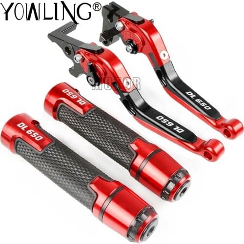 VSTROM DL 650 Motorcycle Brake Clutch Levers Handlebar Hand Grips FOR SUZUKI DL650 V-STROM 11-18 2013 2014 2015 2016 2017 2018