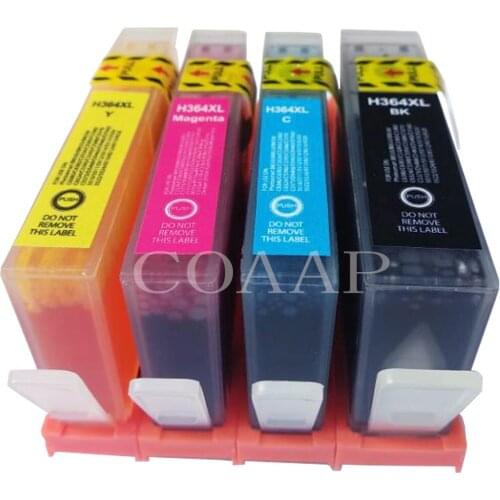 4x Compatible ink cartridge for hp 364XL Photosmart 5510 5515 5524 6510 6520 7510 7520 D5460 Printer