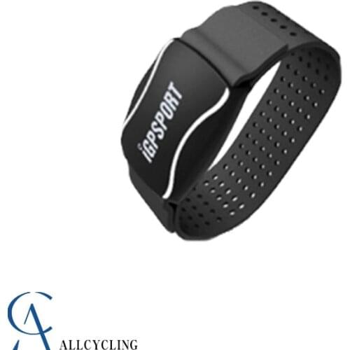 IGPSPORT HR60 Arm Heart Rate Sensor Hand Strap Bluetooth-Compatible ANT+ Wireless IPX7 Fitness Smart Bicycle Heart Rate Monitor