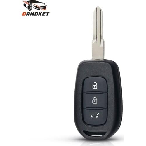 Dandkey Remote Car Key Shell For Renault Duster Sandero Logan Clio Captur Laguna Scenic Modus Logan 2015 2016 Fob Case Cover