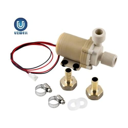 UZWELL solar hot water circulation pump 12V brushless DC pump Cooling Water Circulation pump for home solar systems