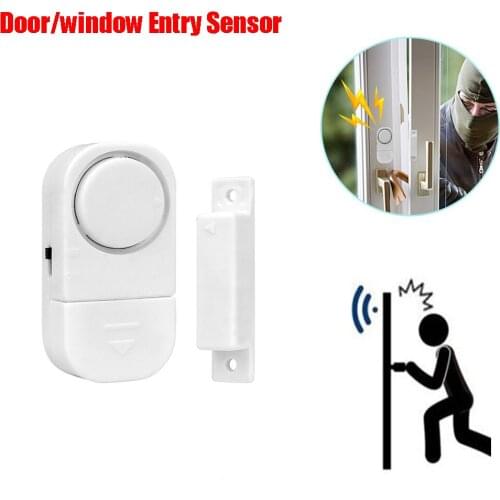 Garage open sensor Wireless Door/Window/Drawer/Caravans Alarm sensor Home security Magnetic Switch Anti-Burglar/Intruder 90db