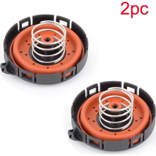 Eustein Crankcase Pressure Vent Regulating PCV Valve Pair For BMW E53 E60 E63 E65 545i 550i 650i 745Li 745i 750i X5 11127547058