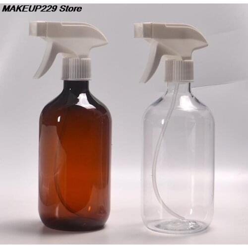 300ml/500ml Spray Bottles Sub-bottling Plastic Multicolor Refillable Bottle Empty Container Flip-top Dispensing Makeup Tool