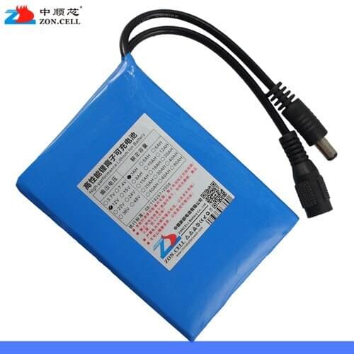In 3000mAh 3569103 12V lithium polymer battery 11.1V 3 mobile devices security monitor Rechargeable Li-ion Cell
