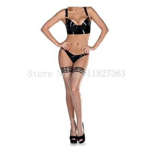 Natural Latex Panties Sexy Lingerie Exotic Latex Rubber Briefs Hot Underpants Lady Fashion Underwear Shorts ( underwear only)