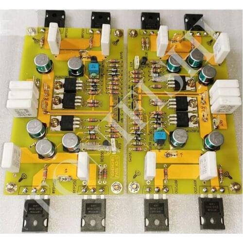 PASS A3 HIFI single-ended Class A power amplifier board, balanced input (a set of 2 circuit boards), mellow sound