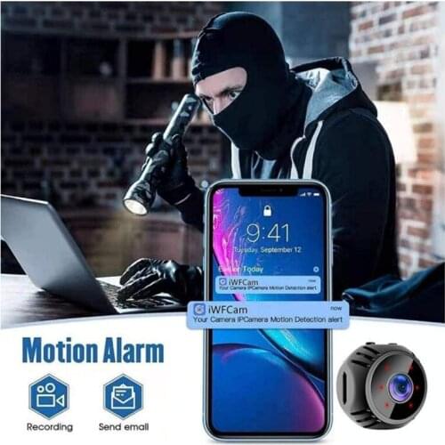 2021 New W8 Mini Camera Foreign Trade Aerial Recording Camera 1080P Wifi Camera Infrared HD Night Vision Sports DV Camera Cam 2