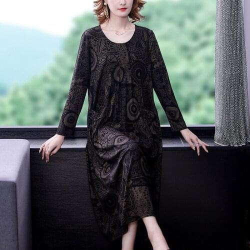 Spring Autumn Loose Black Cotton Long Sleeve Midi Dress 2021 Korean Vintage Casual Maxi Dresses Women Elegant Bodycon Party Robe