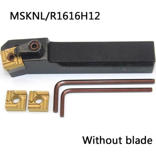 1PC MSKNL1616H12 MSKNR1616H12 External Turning Tool Holder CNC Cutting Tools Machining Cutter for SNMG insert
