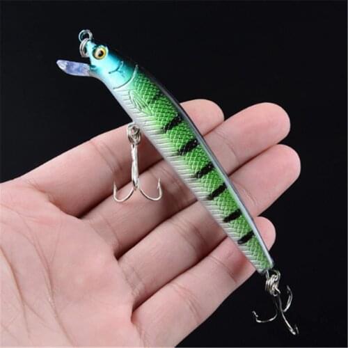 1PCS 9.5cm/7.5g Wobblers Deep Swim Minnow Fishing Lure Quality Professional Artificial Hard Baits Fish