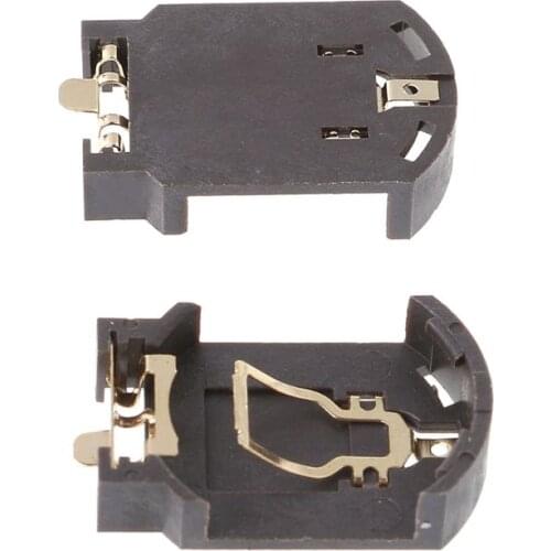 20pcs Plastic Housing CR2032 SMD Button Cell Battery Socket Holder Socket Case
