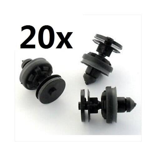 20x For Ford Focus & C-Max Interior Door Card & Trim Panel Retaining Clip / Fastener