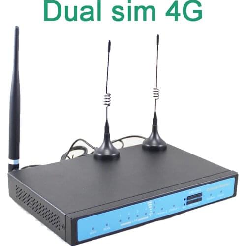 Free Shipping by courier! YF360D Series LTE FDD TDD industrial dual sim 4G router for M2M Application