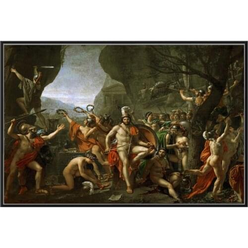 European Classical Figure Oil Painting Home Decor Canvas Printings HD Print Wall Art Picture for Living room