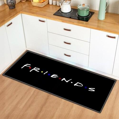 Friends Living Room Carpet Kitchen Mat Entrance Door Mat Bedroom Non-slip Rugs Rectangular Animal Rug Tapete Cozinha 3D Printed