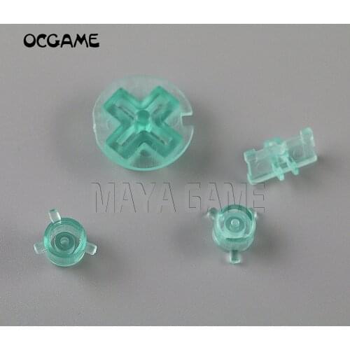 OCGAME 10SETS/LOT High Quality AB Buttons Keypads for Gameboy Pocket GBP Colorful Buttons for GBP D Pads Power Buttons